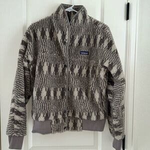 Patagonia Fleece button up jacket